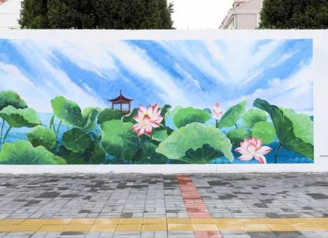  林州墙绘施工材料制作工艺说明