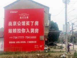  林州墙体广告在乡镇、农村市场的媒体优势