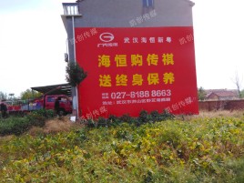  林州农村墙体广告给农村人民带来方便