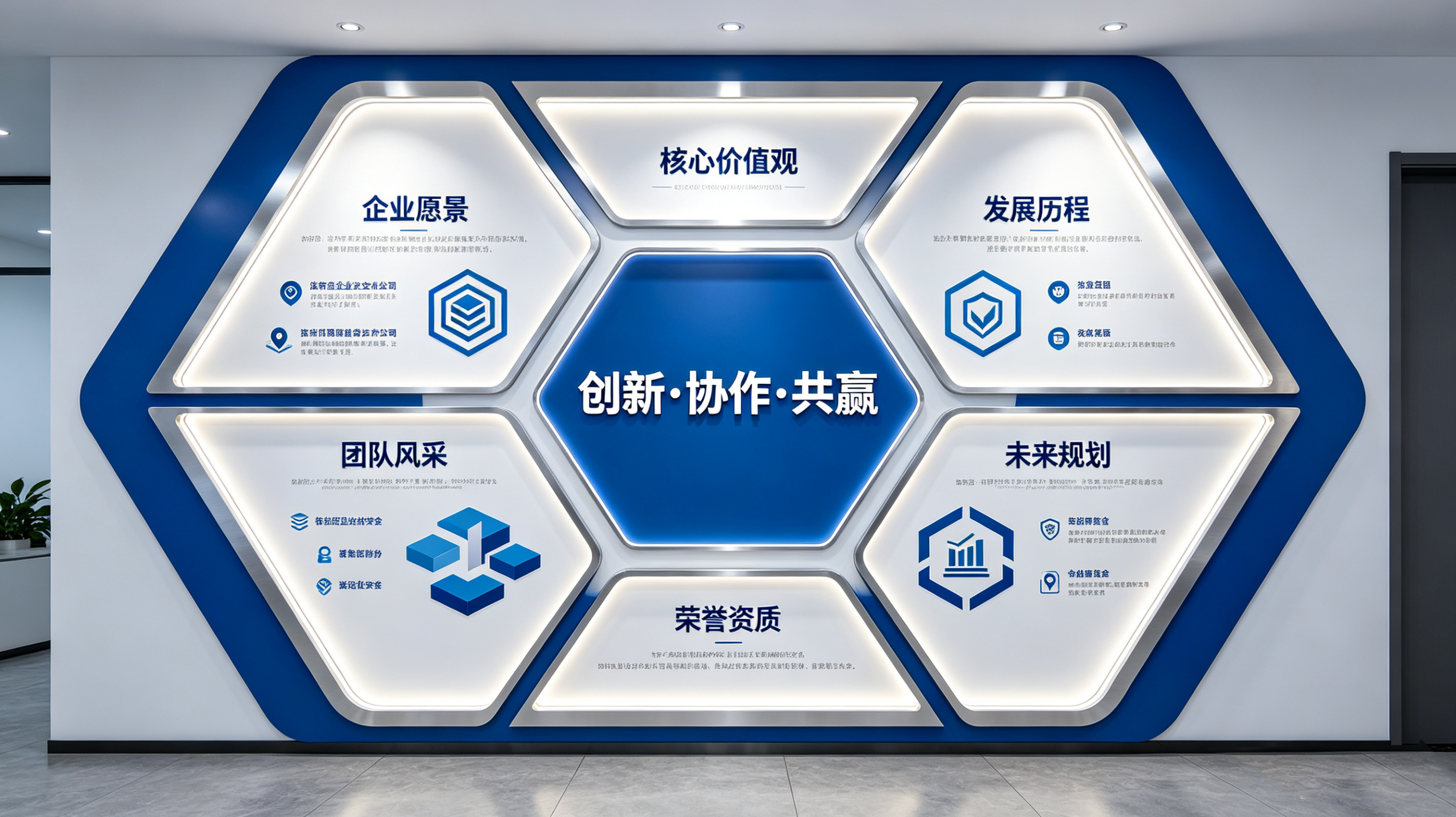  林州企业文化墙六边形避坑指南（新手常犯5个错误）